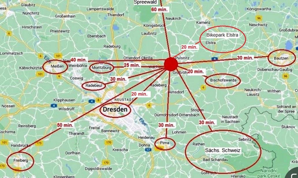 Gemuetliches Appartement - 20 Min Bis Dresden Leppersdorf Exteriör bild